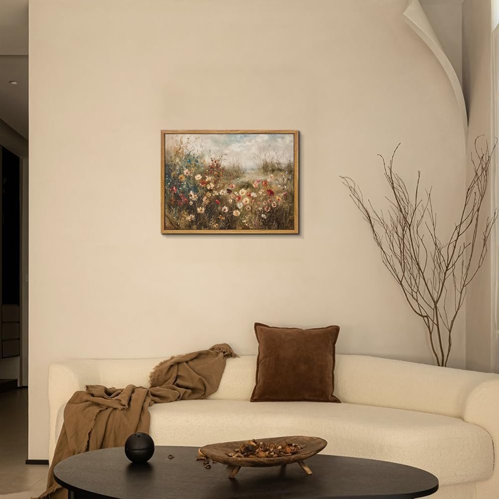 Vintage Landscape Framed Wall Art