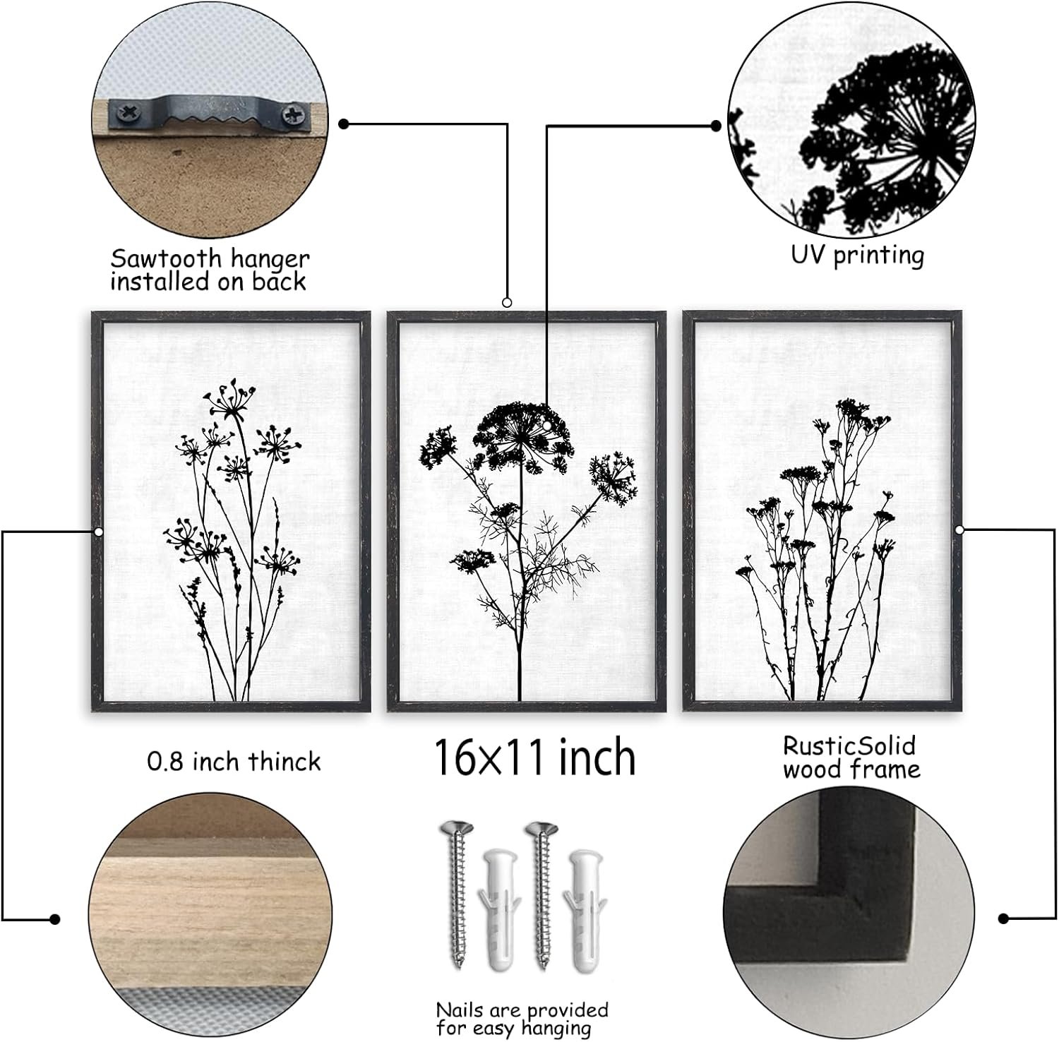 Botanical Wall Art Set - Image 2